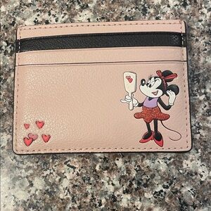 Kate Spade ♠️ Card Holder with Minnie Mouse Design